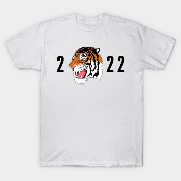 Year of the tiger 2022 T-Shirt by Ulka.art